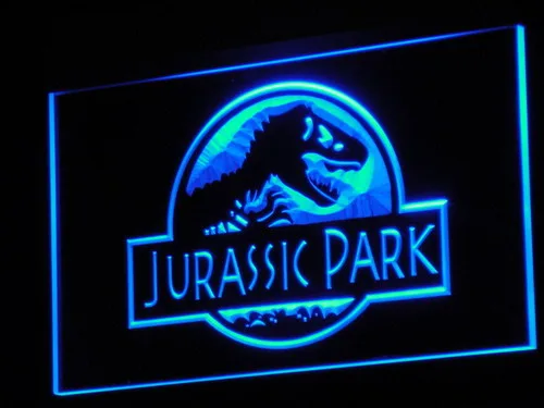 Jurassic Park LED Neon Sign