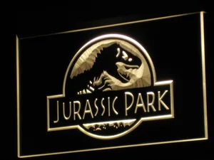 Jurassic Park LED Neon Sign