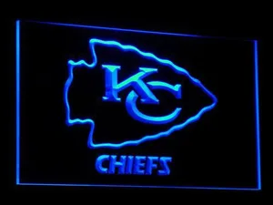 Kansas City Chiefs LED Neon Sign