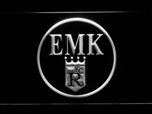 Kansas City Royals EMK Memorial Logo LED Neon Sign - Legacy Edition