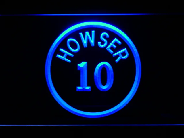 Kansas City Royals Howser Memorial Logo LED Neon Sign - Legacy Edition