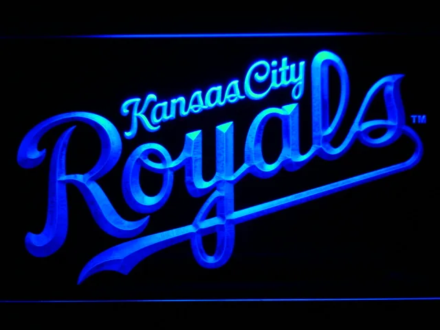 Kansas City Royals Text LED Neon Sign