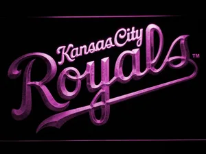 Kansas City Royals Text LED Neon Sign