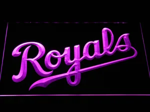 Kansas City Royals Wordmark LED Neon Sign