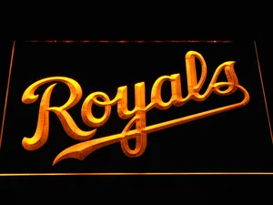 Kansas City Royals Wordmark LED Neon Sign