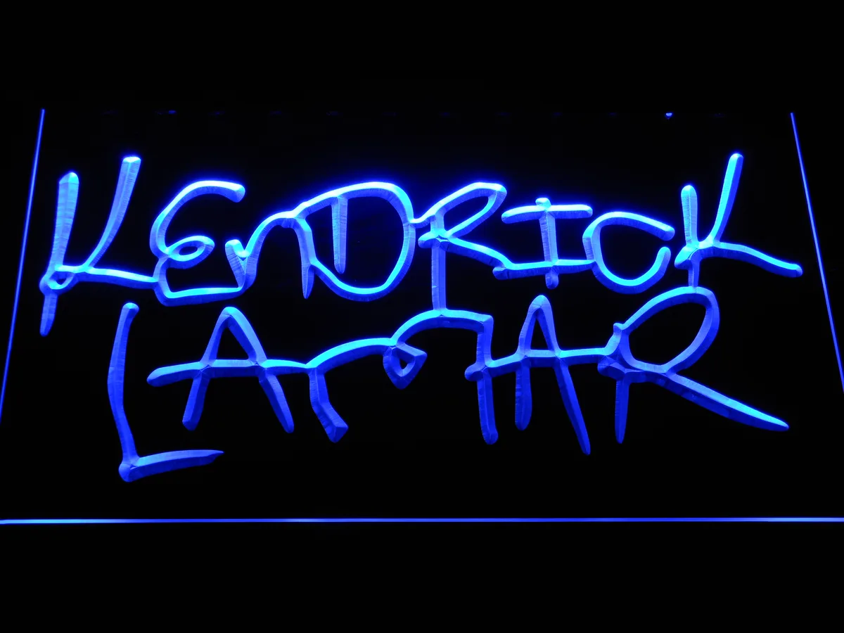 Kendrick Lamar LED Neon Sign