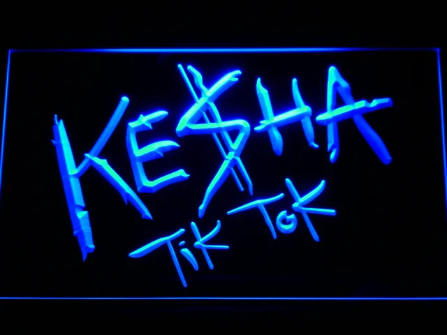 Kesha Tik Tok LED Neon Sign