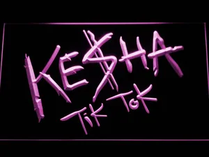 Kesha Tik Tok LED Neon Sign