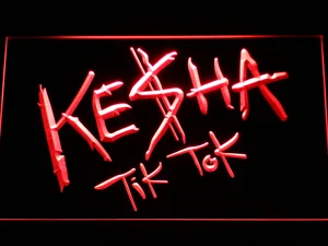 Kesha Tik Tok LED Neon Sign