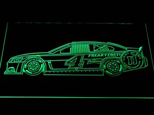 Kevin Harvick Race Car LED Neon Sign