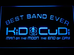 Kid Cudi Best Band Ever LED Neon Sign