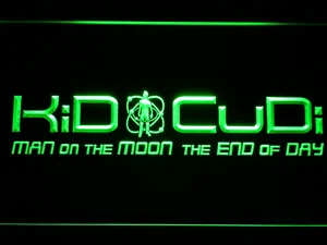 Kid Cudi  Man On The Moon LED Neon Sign