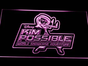Kim Possible LED Neon Sign