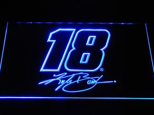Kyle Busch Signature 18 LED Neon Sign