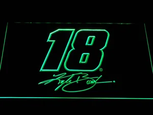 Kyle Busch Signature 18 LED Neon Sign