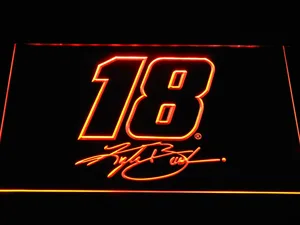 Kyle Busch Signature 18 LED Neon Sign