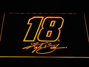 Kyle Busch Signature 18 LED Neon Sign