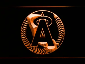 Los Angeles Angels of Anaheim 1986-1992 Logo LED Neon Sign - Legacy Edition