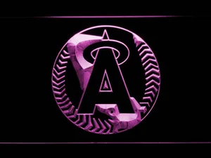 Los Angeles Angels of Anaheim 1986-1992 Logo LED Neon Sign - Legacy Edition