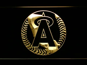 Los Angeles Angels of Anaheim 1986-1992 Logo LED Neon Sign - Legacy Edition