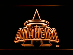 Los Angeles Angels of Anaheim 1997-2001 Anaheim Halo Logo LED Neon Sign - Legacy Edition