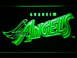Los Angeles Angels of Anaheim 1997-2001 Logo LED Neon Sign - Legacy Edition