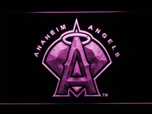 Los Angeles Angels of Anaheim 2002-2004 Logo LED Neon Sign - Legacy Edition