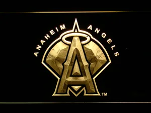 Los Angeles Angels of Anaheim 2002-2004 Logo LED Neon Sign - Legacy Edition