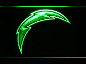 Los Angeles Chargers Bolt LED Neon Sign
