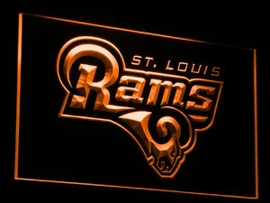 Los Angeles Rams 2000-2015 LED Neon Sign - Legacy Edition