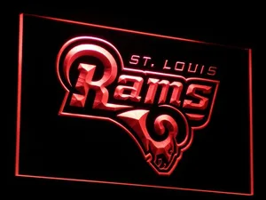 Los Angeles Rams 2000-2015 LED Neon Sign - Legacy Edition
