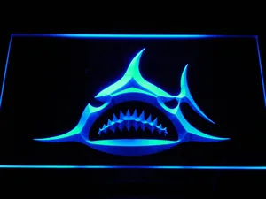 Los Angeles Sharks Logo LED Neon Sign - Legacy Edition