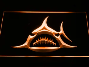 Los Angeles Sharks Logo LED Neon Sign - Legacy Edition