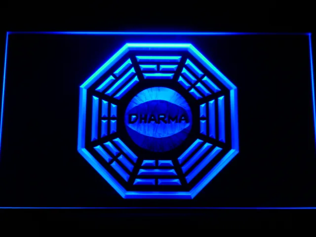 Lost Dharma Initiative LED Neon Sign