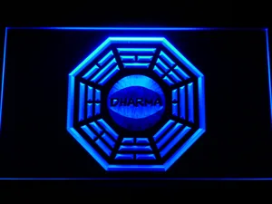 Lost Dharma Initiative LED Neon Sign