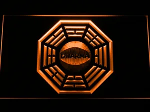 Lost Dharma Initiative LED Neon Sign