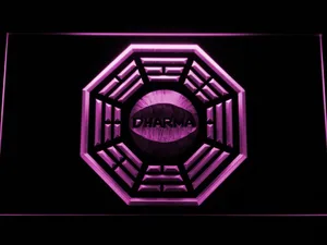 Lost Dharma Initiative LED Neon Sign
