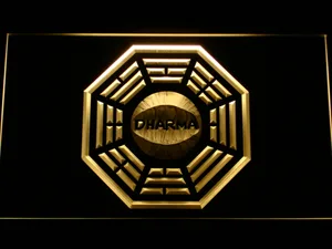 Lost Dharma Initiative LED Neon Sign
