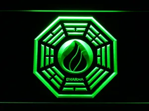 Lost Dharma Initiative The Flame LED Neon Sign