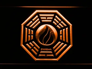 Lost Dharma Initiative The Flame LED Neon Sign