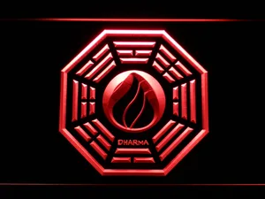 Lost Dharma Initiative The Flame LED Neon Sign