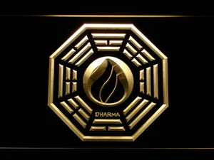 Lost Dharma Initiative The Flame LED Neon Sign