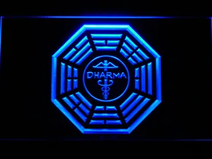 Lost Dharma Initiative The Staff LED Neon Sign