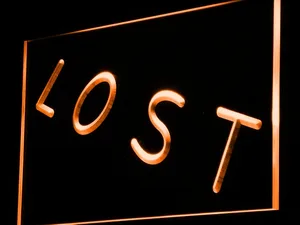 Lost LED Neon Sign