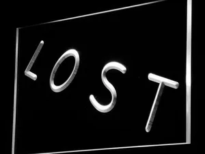 Lost LED Neon Sign