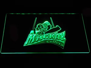 Mackay Cutters LED Neon Sign