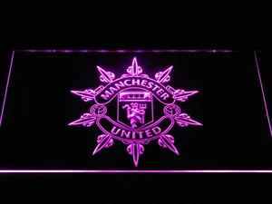 Manchester United Football Club Spokes LED Neon Sign