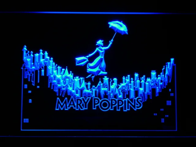 Mary Poppins LED Neon Sign