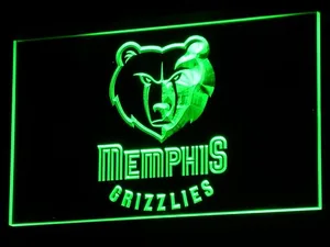 Memphis Grizzlies LED Neon Sign