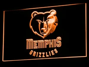 Memphis Grizzlies LED Neon Sign